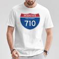 Interstate 710 California Tシャツ 面白い贈り物