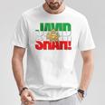 Javidhah イラン国旗 ペルシャパフラヴィー ライオンと太陽 Tシャツ 面白い贈り物