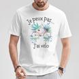 Je Peux Pas J'aiélo Bicyclette Extérieur Été Montagne T-Shirt Cadeaux drôles