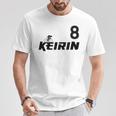 Keirin Pink Number 8 ピンクジャージ ナンバー8 レーシングリング Tシャツ 面白い贈り物