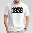 Limited Edition 1958年生まれ、68歳の誕生日 Tシャツ 面白い贈り物