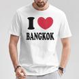 I Love Bangkok バンコクが大好き Tシャツ 面白い贈り物