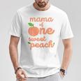 Mama Mom First Birthday One Sweet Peach Bday Family Matching T-Shirt Personalized Gifts Mama Mom First Birthday One Sweet Peach Bday Family Matching T-Shirt Personalized Gifts