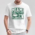 Miami Runs The State Of Florida Dade County 305 Pride T-Shirt Unique Gifts