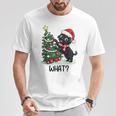 Navidad Lindo Perro Camiseta unisex Regalos divertidos