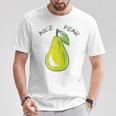 Nice Pear Fruity Égétalien T-Shirt Cadeaux drôles