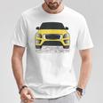 Voiture Jaune –Oyage En Routeoyage Automobile Et Amateur Deoiture T-Shirt Cadeaux drôles