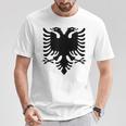 アルバニア国旗 アルバニア バルカン アルバニア国旗 アルバニア国旗 アルバニア国旗 Tシャツ 面白い贈り物