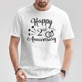 カップル2周年記念プレゼント クールな2周年記念 Tシャツ 面白い贈り物