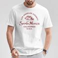 サンタモニカ カリフォルニア Tシャツ 面白い贈り物