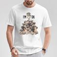 パグがいっぱい I'm Ok パグ好き。 Tシャツ 面白い贈り物