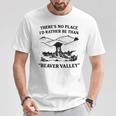 ビーバー・バレーより居場所はない Tシャツ 面白い贈り物