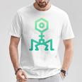 ファージバクテリオファージ療法 微生物学 Tシャツ 面白い贈り物