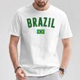 ブラジルシャツ メンズ レディース キッズ ブラジル サッカーファン Tシャツ 面白い贈り物