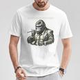 ボスゴリラ ビジネスユーモア アルファなリーダー Tシャツ 面白い贈り物