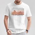 モニュメントバレー ナバホ族公園 アリゾナ ユタ州 Tシャツ 面白い贈り物