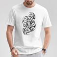 伝統的な本物のマオリ族タトゥーニュージーランド。 Tシャツ 面白い贈り物