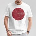 日の丸 日本の国旗 日章旗 日本国 にほん にっぽん かっこいい おもしろい Tシャツ 面白い贈り物
