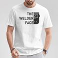 溶接機の端面溶接 溶接 Tシャツ 面白い贈り物