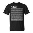 314 円周率の日 数学 非合理数 円周率 長袖tシャツ Tシャツ