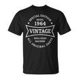 60Th Birthday 60歳 1964年生まれ ヴィンテージ 60歳 Tシャツ