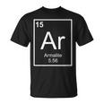 Armalite Ar-15 元素周期表 Tシャツ