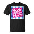 Back & Body Hurts シャツ 面白いギフト 背中とボディ Tシャツ