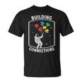 Building Connection Astronaut Autism Tシャツ