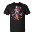 Charmant Personnage De Cirque Clown Joyeux T-Shirt