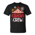 Circus Crew Carnival Staff Costume Circus Theme Party T-Shirt