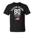 Cooltaten Island New York City Illustration Fashiontyle Tシャツ