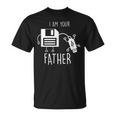 Cute & Usb Floppy Disk I Am Your Father Pun Tシャツ