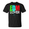 Cute Edm Cool Edm Lover Rave ホワイトインク Tシャツ