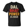 Dal Bhat Power 24 Hour ネパールトレッキングデザイン Tシャツ