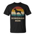Doberman Mom Dobie Dog Lovers Retro Dobie Mom T-Shirt Doberman Mom Dobie Dog Lovers Retro Dobie Mom T-Shirt