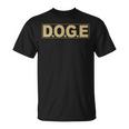 Doge DOGE 政府省 効率性 Meme Tシャツ