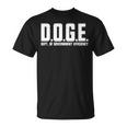 DOGE 政府効率省 Doge 長袖tシャツ Tシャツ