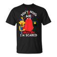 Don't Hug Me I'mcareds 面白い言葉 皮肉 Tシャツ