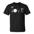 Drummer Love グラフィックドラムセット ドラミングミュージシャン ロックバンド Tシャツ