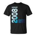 Edición Limitada 2008 Enero 2008 Camiseta unisex