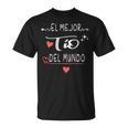 El Mejor Tío Del Mundo Regalo Para Día Del Padre Manga Larga Camiseta unisex