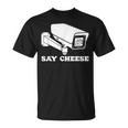 ay Cheese 監視防犯カメラ Tシャツ