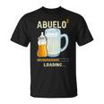 Futuro Abuelo Expectante Abuelo 2 Nieto Anuncio Nieto Camiseta unisex