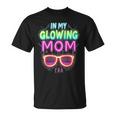 In My Glowing Mom Era Groovy Colorful Bright T-Shirt