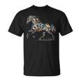 Horse Lover Majestic Horse 馬のグラフィック デザイン 長袖tシャツ Tシャツ