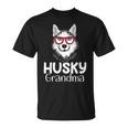 Huskyiberiano Abuela Pawma Perro Abuelos Abuela Camiseta unisex