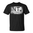 Intj パーソナリティタイプ 内向的 Intj Tシャツ