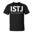 Istj ロジスティシャン Istj Tシャツ