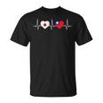 Japanese Flag Taiwanese Flag Heart 台湾の遺産 台湾のルーツ 日本の国旗 台湾の国旗 Tシャツ