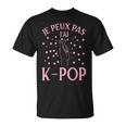 Je Peux Pas J'ai K-Pop Coréen T-Shirt
